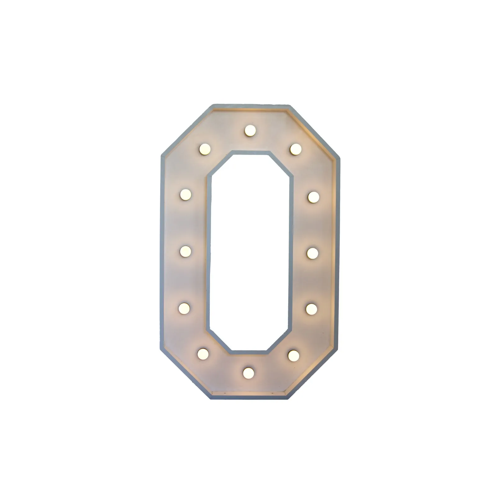 Lichtletter O / 0