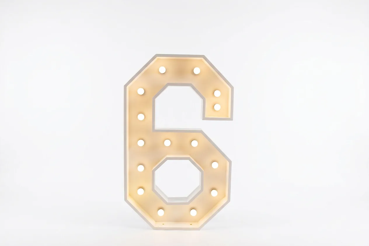 Lichtletter 6
