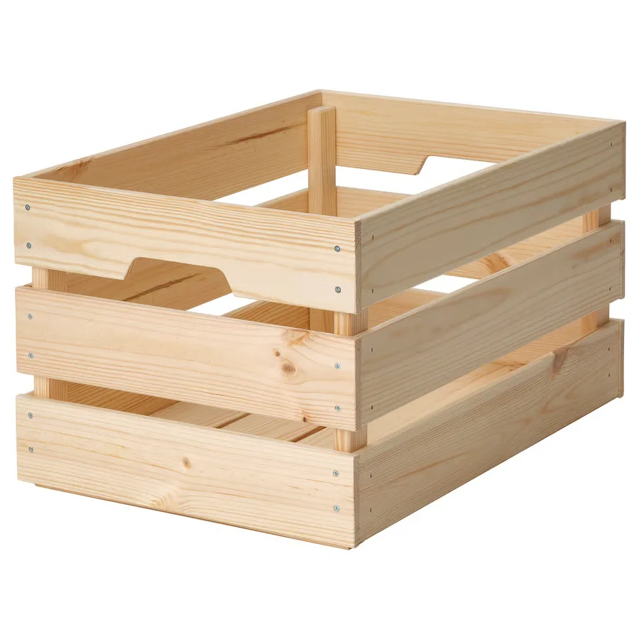 Houten krat Groot 31X46