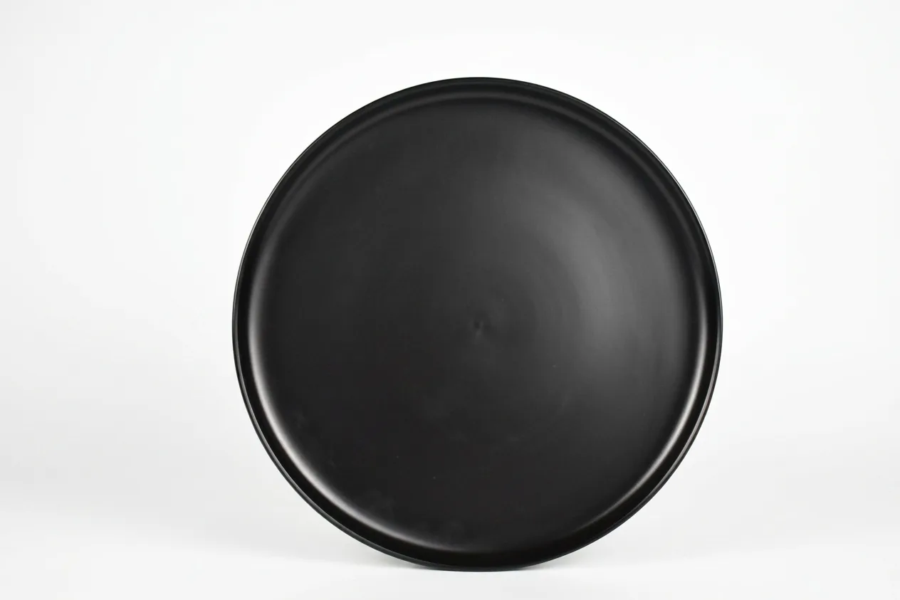 Onderbord zwart 31cm