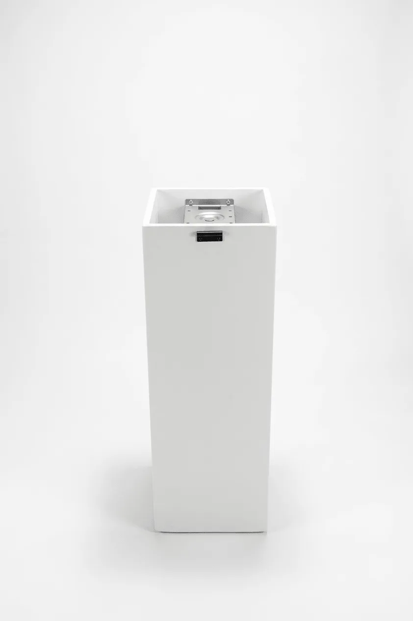 Sokkel wit 108cm