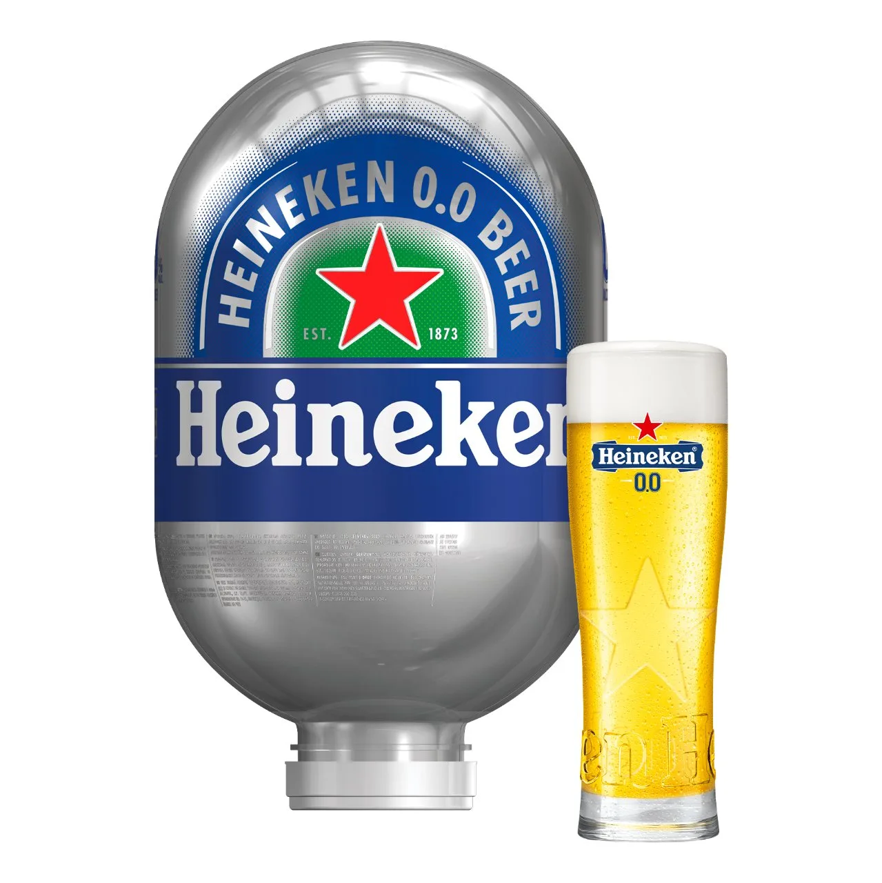 Blade fust 0,0% Heineken 8L