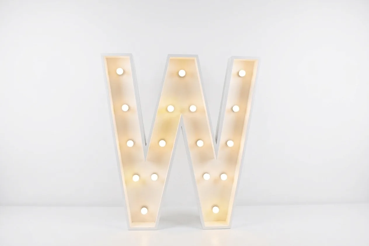 Lichtletter W