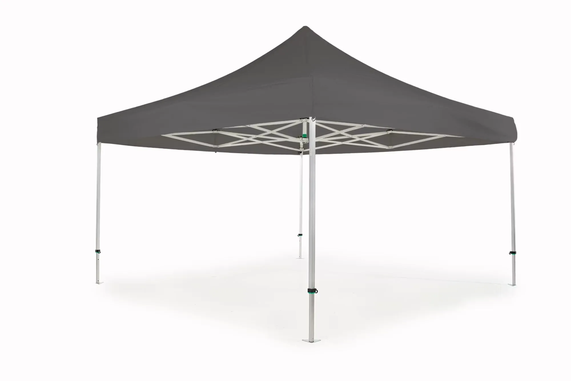 Easy up tent 4x4 Antraciet incl. zijwanden